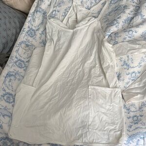 Free People White Cotton HotShot Dress